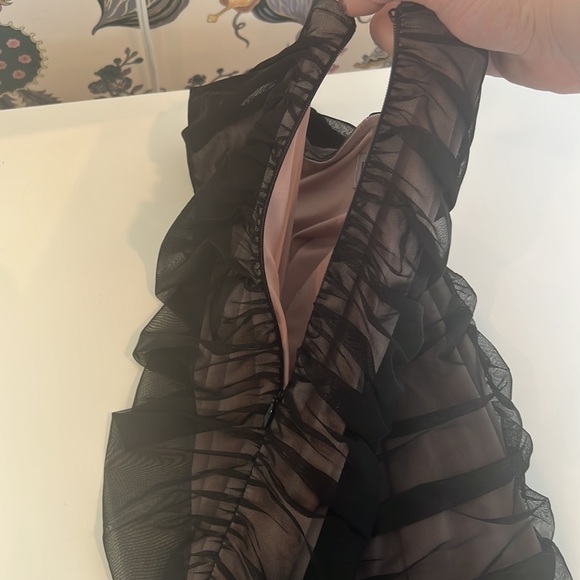 House of CB Black Ruffle Skirt (XS) - Picture 4 of 5